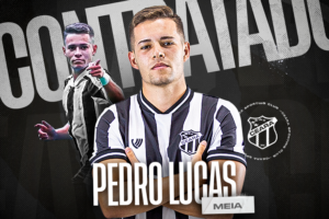Ceará oficializa Pedro Lucas, do Grêmio