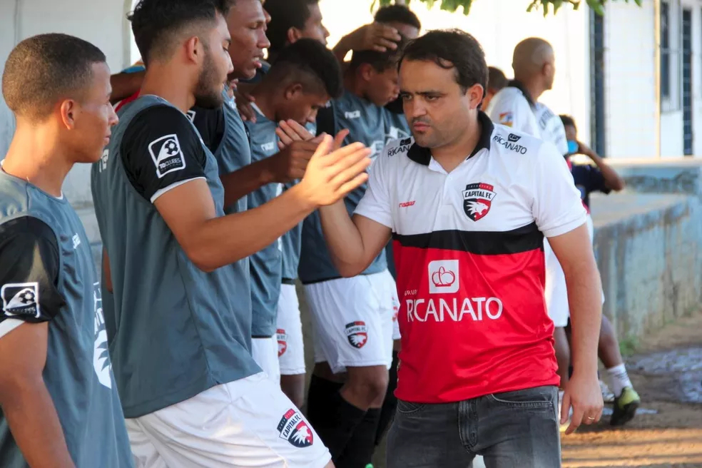 Fabrício Carvalho é o novo técnico do Capital FC para o Tocantinense