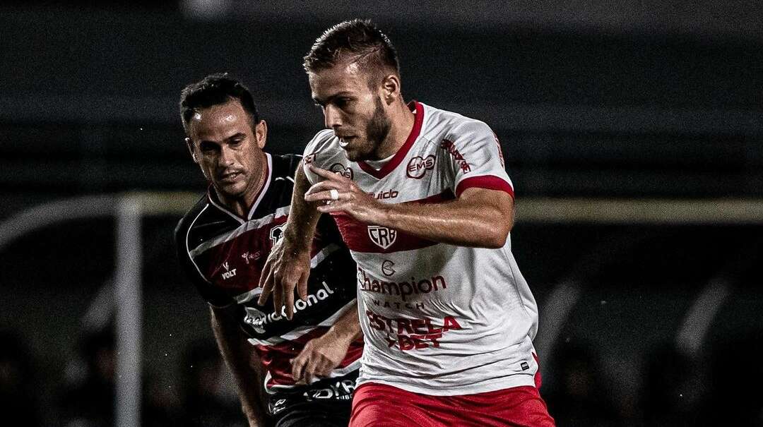 CRB vence o Santa Cruz pela Copa do Nordeste (Foto: Francisco Cedrim / CRB)