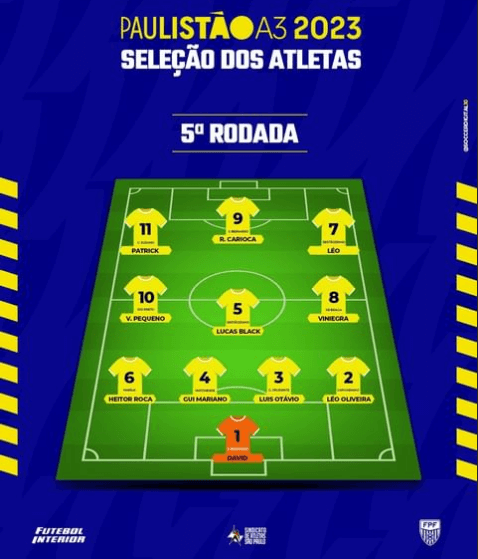 Seleção A3 Paulista 5 rodada