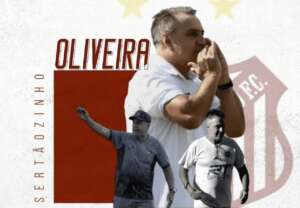Sertãozinho anuncia José Oliveira, ex-técnico do Lemense