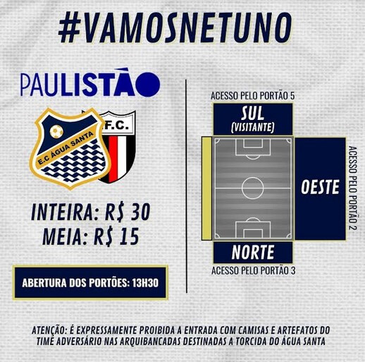 ingressos agua santa