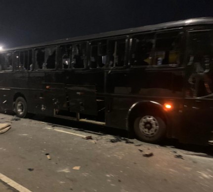 Organizada do Palmeiras arma emboscada para ônibus da Gaviões