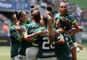 BRASILEIRO FEMININO: Palmeiras goleia Real Ariquemes-RO na estreia