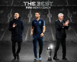 Scaloni, Ancelotti e Guardiola concorrem ao prêmio de melhor treinador mundo