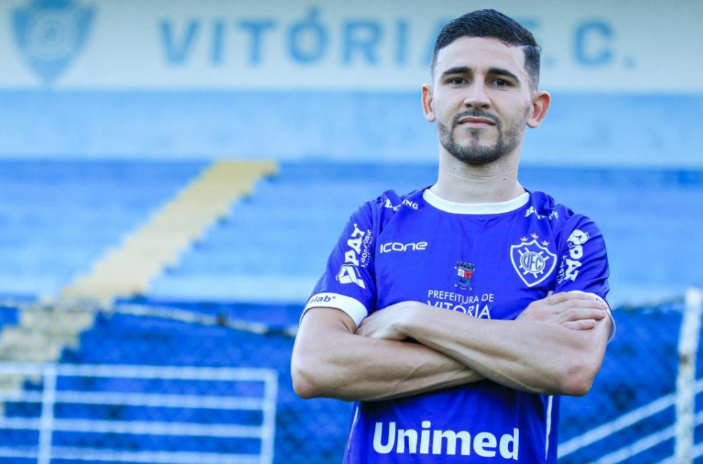 Copa do Brasil: Meia do Vitória-ES, Teco projeta estreia: “Temos que vencer”