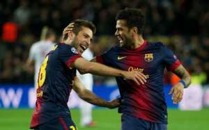 Jordi Alba revela reação no Barcelona após prisão de Daniel Alves: 'É delicado'