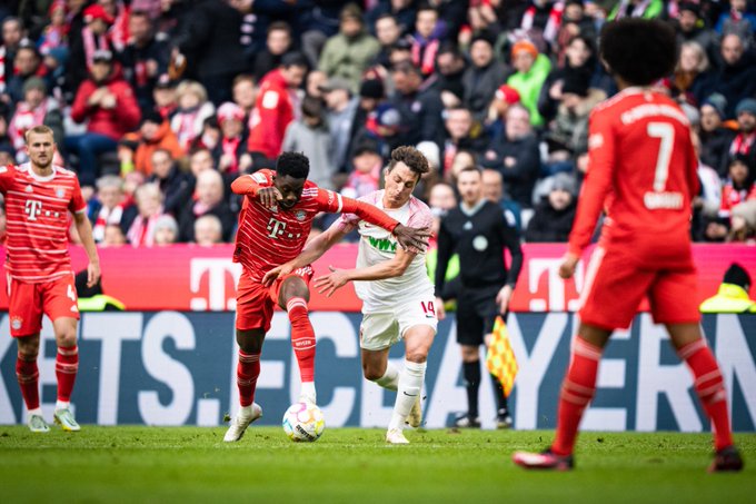 ALEMÃO: Bayern atropela Augsburg no 1º tempo e mantém a liderança