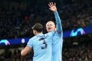 LIGA DOS CAMPEÕES: Haaland faz história com 5 gols e City avança às quartas