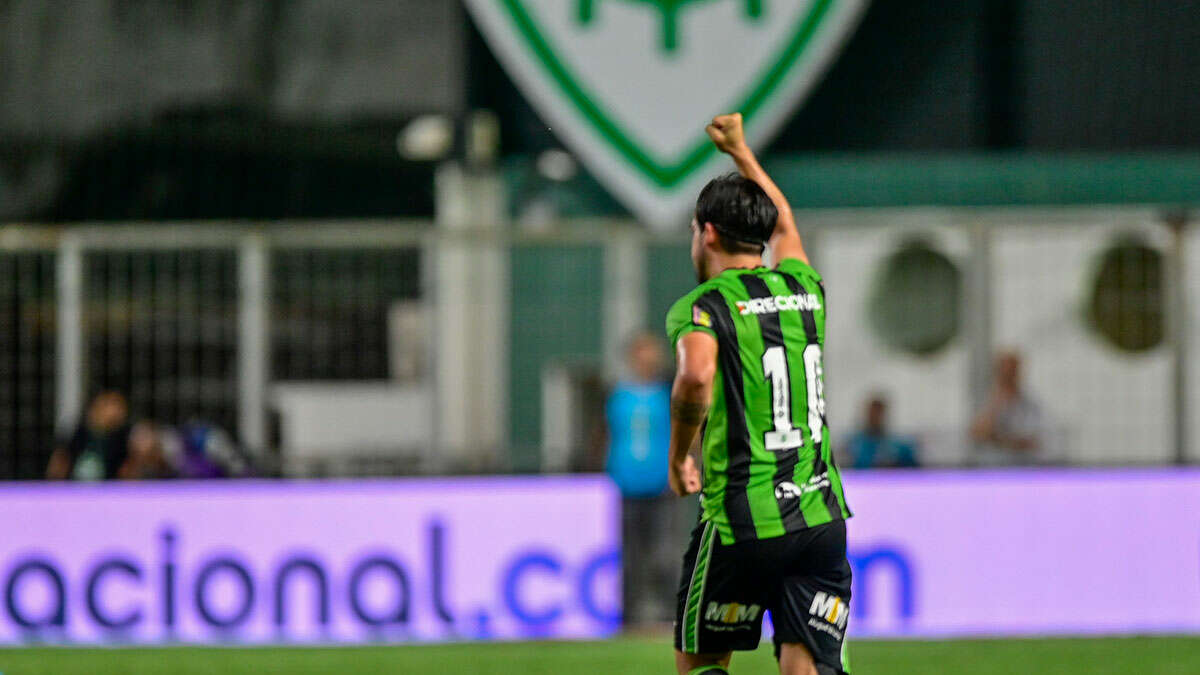 Benítez gol América-MG