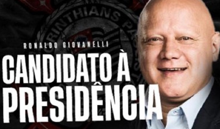 Giovanelli divulga candidatura à presidência do Corinthians e apaga 12 horas depois