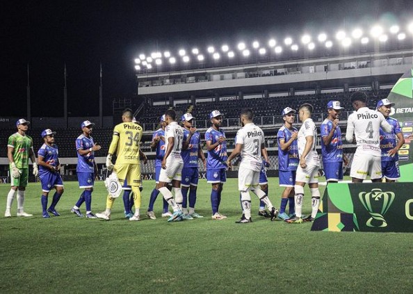 Copa do Brasil: Iguatu agradece recepção do Santos na Vila Belmiro