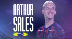 Baiano: Bahia anuncia contratação de Arthur Sales, ex-Vasco