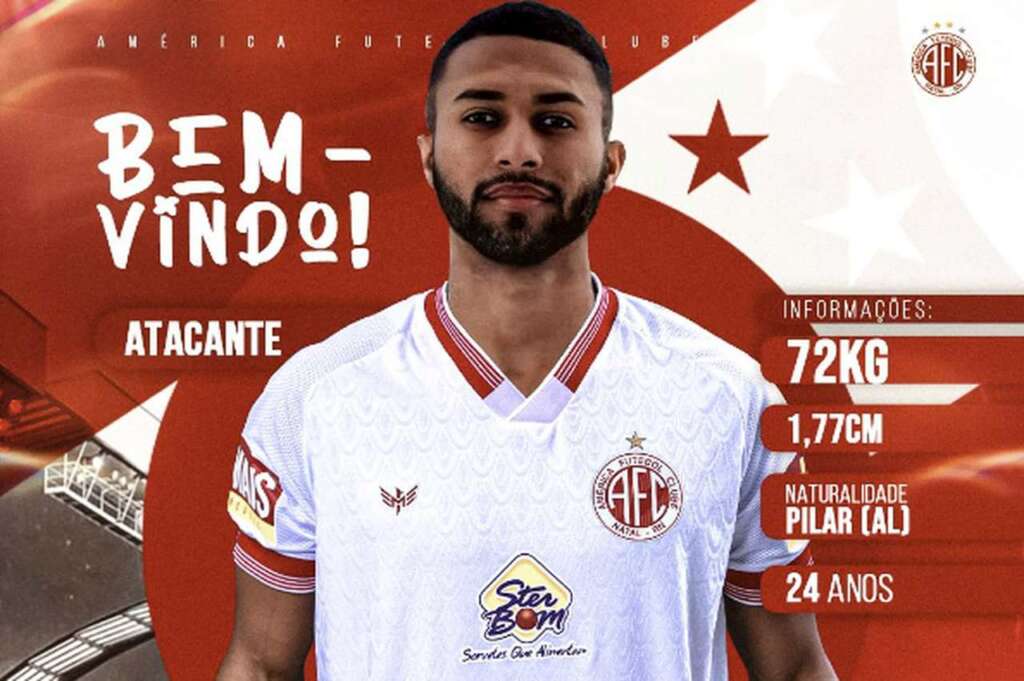 Potiguar: América anuncia Gabriel Silva, ex-Fortaleza