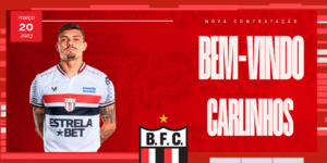 Paulistão: Botafogo acertou com Carlinhos, ex-Inter de Limeira