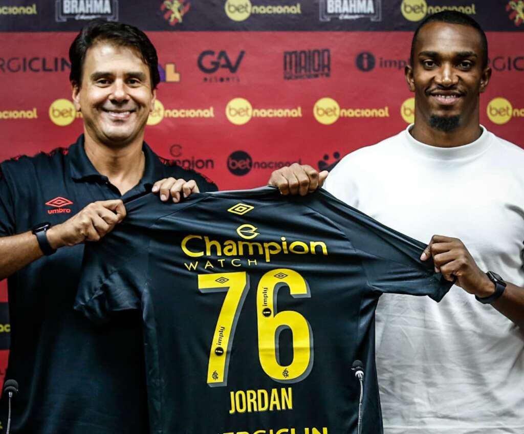 Jordan apresentado no Sport