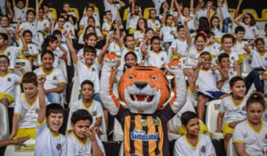 Paulista A2: Novorizontino recebe 800 crianças na 2ª edição do Projeto Ateliê Público