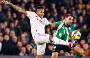 ESPANHOL: Real Madrid empata com o Betis e fica a nove pontos do Barcelona