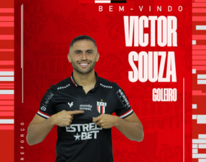 Paulistão: Botafogo anuncia goleiro Victor Souza para sequência