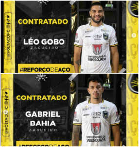 Série C: Volta Redonda anuncia dupla de zagueiros