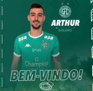 Série B: Guarani anuncia oficialmente goleiro Arthur e volante Bernardo