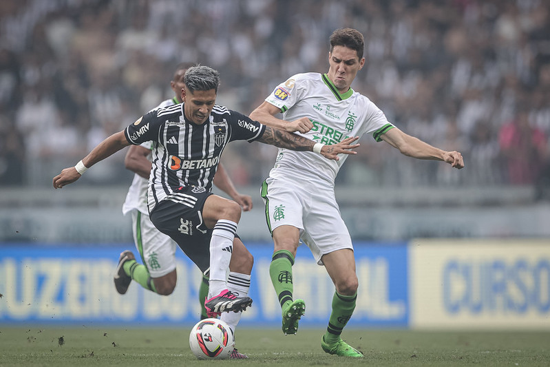 Atlético on X: ⚫⚪ FIM DE JOGO NO MINEIRÃO! GALO VENCE O AMÉRICA DE CALI  POR 2 A 1 E AGORA SOMA 4 PONTOS NO GRUPO H DA LIBERTADORES!!! ⚽ DOIS GOLS