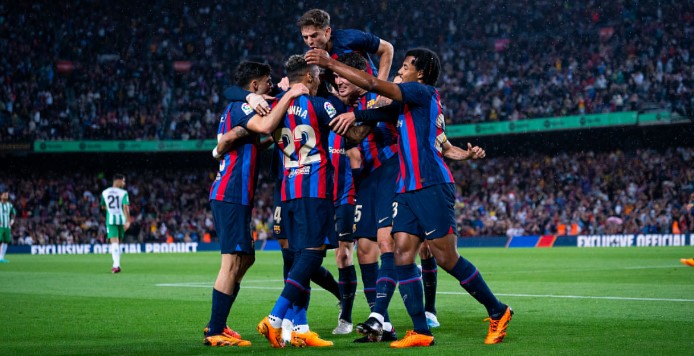 ESPANHOL: Barcelona goleia Bétis e se aproxima da conquista do 27º título