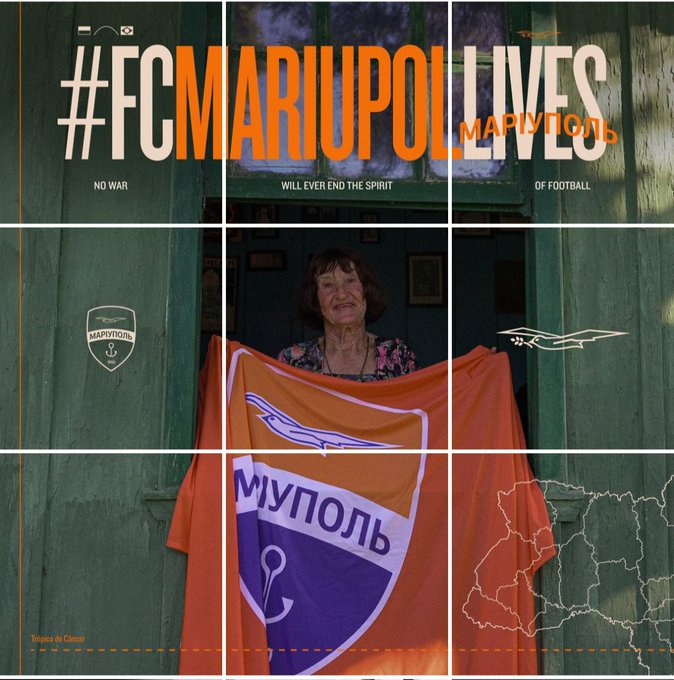 Time paranaense muda nome para homenagear clube de Mariupol, na Ucrânia, destruída pela guerra