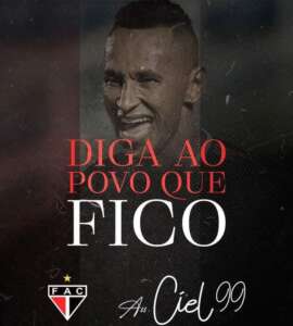 Série D: Ferroviário anuncia permanência do atacante Ciel