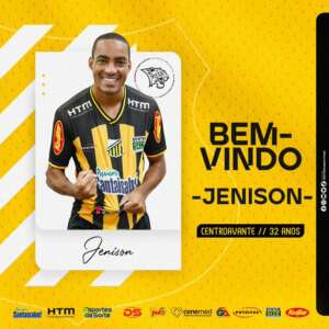 Paulista A2: Novorizontino segue rumor e oficializa Jenison, ex-Guarani, para Série B