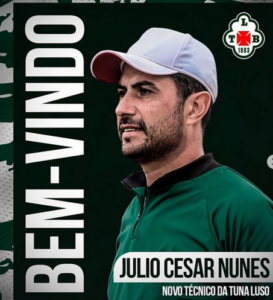Série D: Tuna Luso-PA anuncia Júlio César, ex-Joinville, como novo treinador