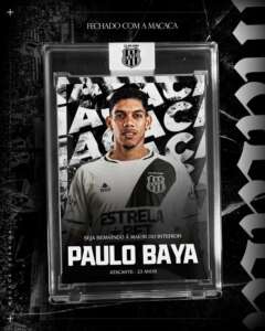 Série B: Ponte Preta segue rumor e oficializa chegada de atacante Paulo Baya
