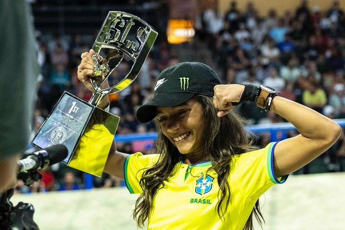 Brasil tem chance de 1ª medalha de ouro no Pan com Rayssa Leal no skate. Veja a agenda do dia