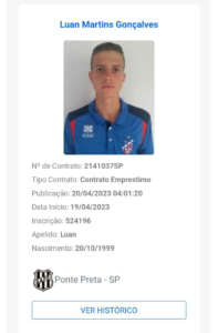 Série B: Ponte Preta acerta com mais um destaque do Primavera