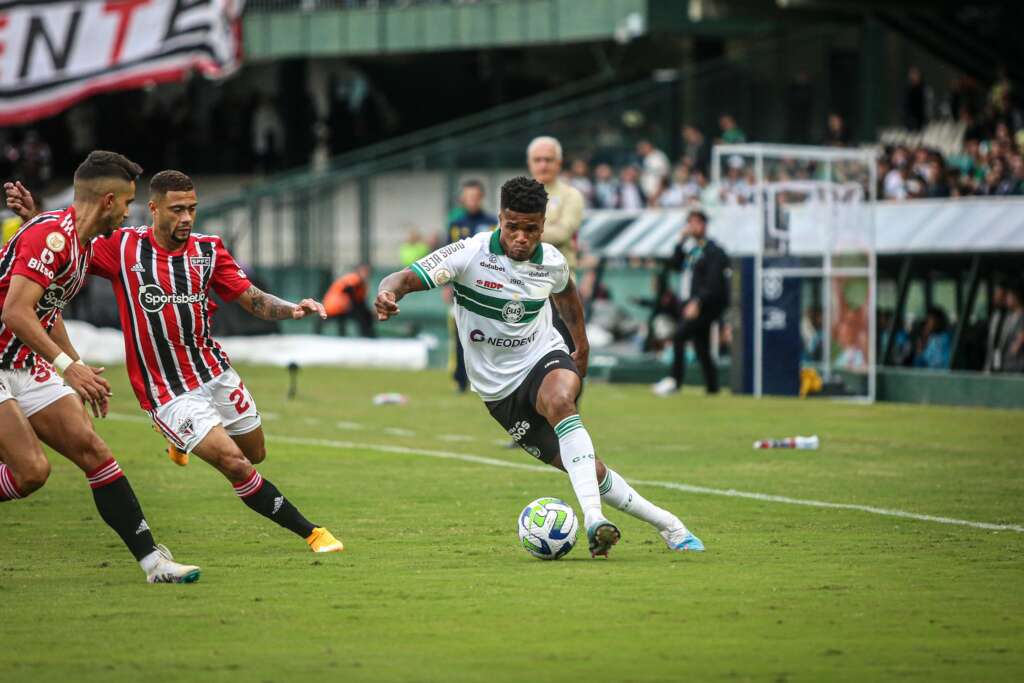 São Paulo empata com o Coritiba pelo Brasileirão (Foto: Guilherme Griebeler / Coritiba Foot Ball Club)