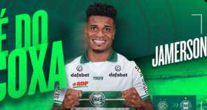 Após novela, Coritiba anuncia Jamerson oficialmente