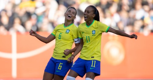 Brasil vence Alemanha no último amistoso antes da Copa do Mundo Feminina