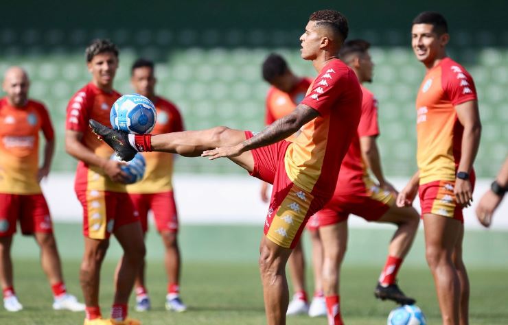 Treino do Guarani.