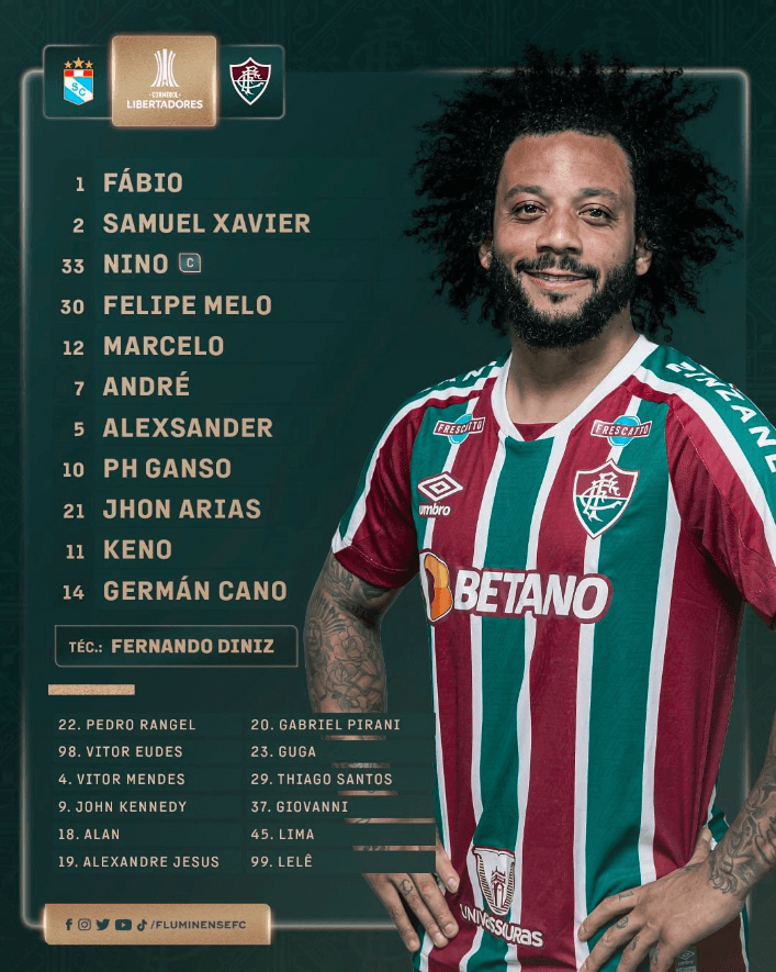 Marcelo fará estreia no Fluminense