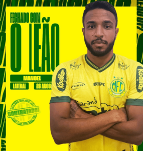 Série B: Mirassol anuncia lateral-esquerdo Manoel, do Tombense