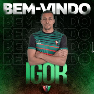 Segundona: Igor Silva é o novo goleiro anunciado pelo Taquaritinga