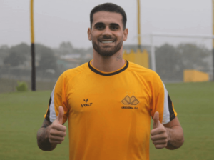 Série B: Criciúma anuncia Felipe Vizeu, que rescindiu com o Atlético-GO