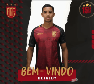 Segundona: Deividy, formado no Criciúma-SC, é anunciado pelo Flamengo