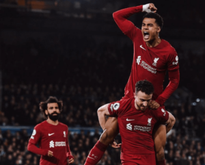 Inglês: Salah faz 2, Jota desencanta e Liverpool quebra jejum com surra no Leeds