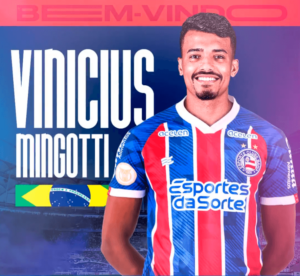 Bahia anuncia Vinicius Mingotti após saída de Ricardo Goulart