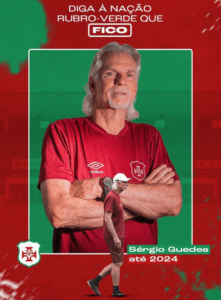 Copa Paulista: Portuguesa Santista renova com Sérgio Guedes até 2024
