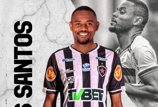 Série C: Botafogo-PB anuncia 4 reforços para sequência 4 lucas santos botafogo pb