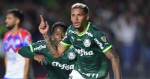 Palmeiras 2 x 1 Cerro Porteño-PAR - Verdão vira, vence a 1ª e embola o Grupo C da Libertadores