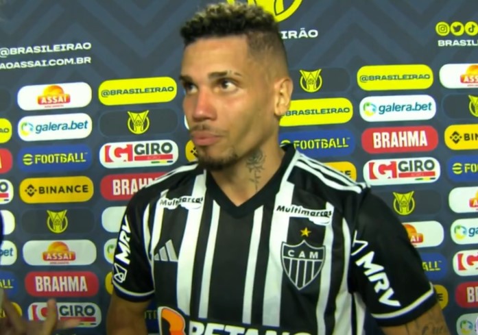 Paulinho aponta superioridade do Atlético-MG em empate com Santos