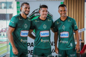 Série C: Manaus apresenta mais 3 reforços para sequência